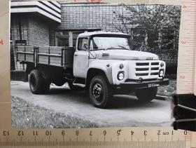 汽车 老照片 收藏品《苏联 ZIL130 吉尔130 卡车》工厂官方照片