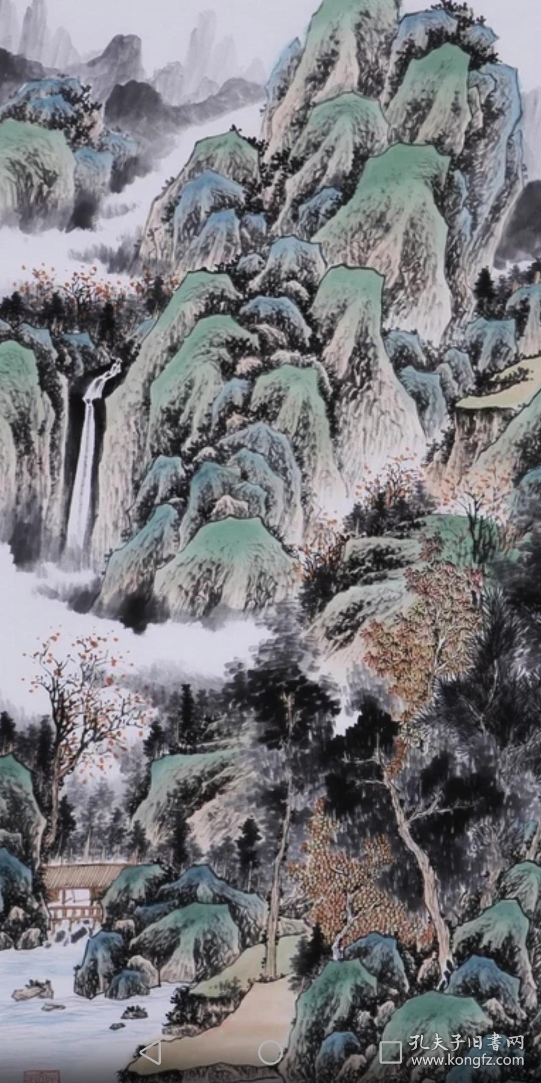 何延喆山水国画字画纯手绘