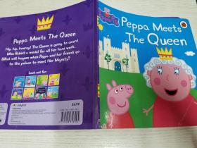 Peppa Pig: Peppa Meets the Queen  粉红猪小妹：遇到女王【实物拍图.扉页有笔迹】