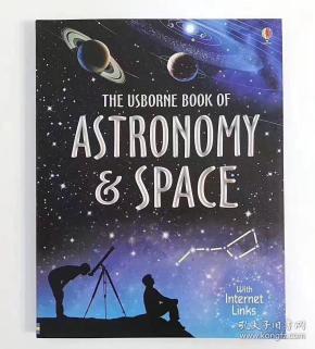 英文原版 u社出版 儿童天文学和太空书