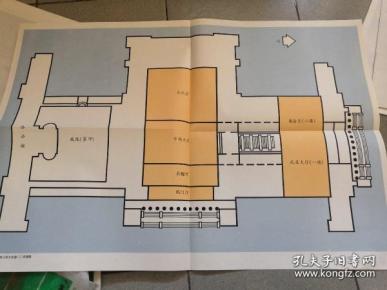 2开初级中学课本语文第四册教学图片 《雄伟的人民大会堂》(二)平面图