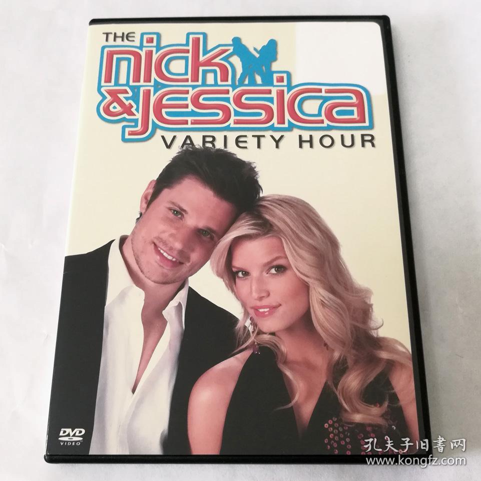 the nick jessica variety hour 美版1区dvd 二手已拆 封面褪色