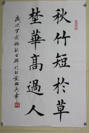 田英 章书法  秋竹短於草