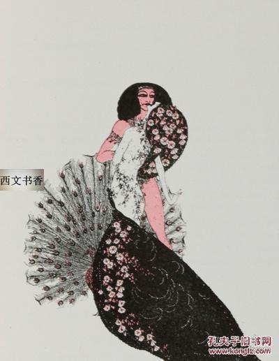 稀缺,王尔德名著《莎乐美》alastair 精美插图, 1927年出版