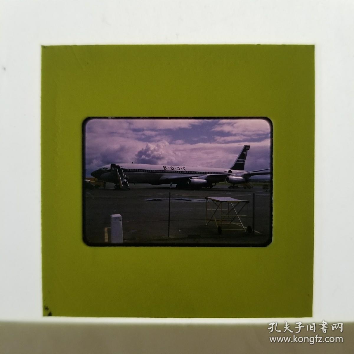 反转片 摄影照片底片 美国早期 机场一组4张