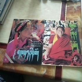 贡嘎山1994年秋、冬共2册    藏文版