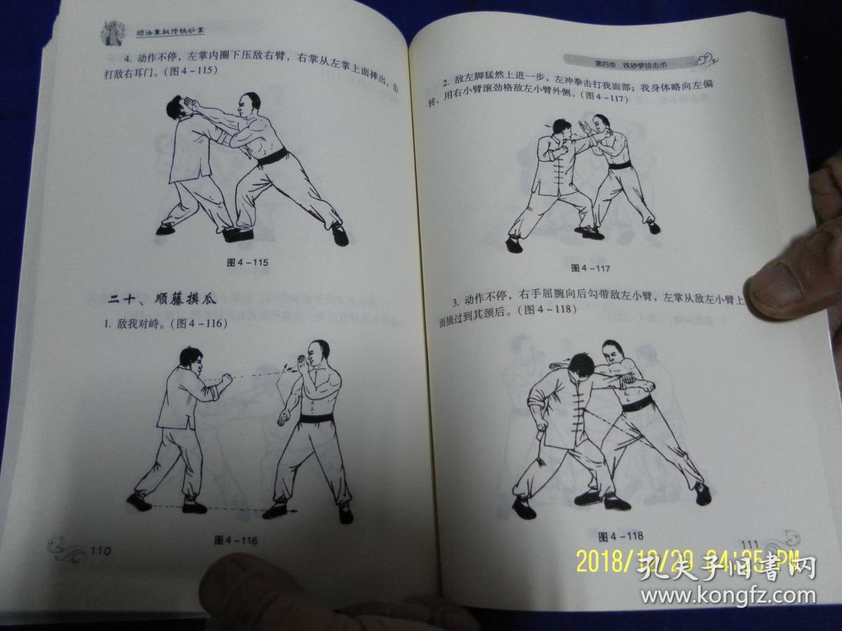 顾汝章秘传铁砂掌 (顾派铁砂掌秘功.铁砂掌功力测试.铁砂掌技击术.