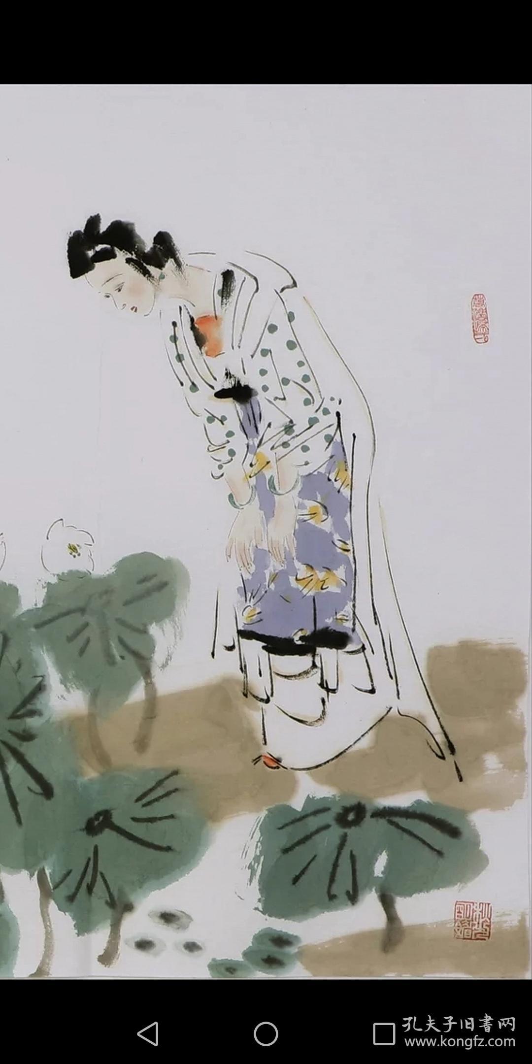 谢志高人物国画纯手绘