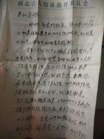 1996年湖北省大悟县委员会手札