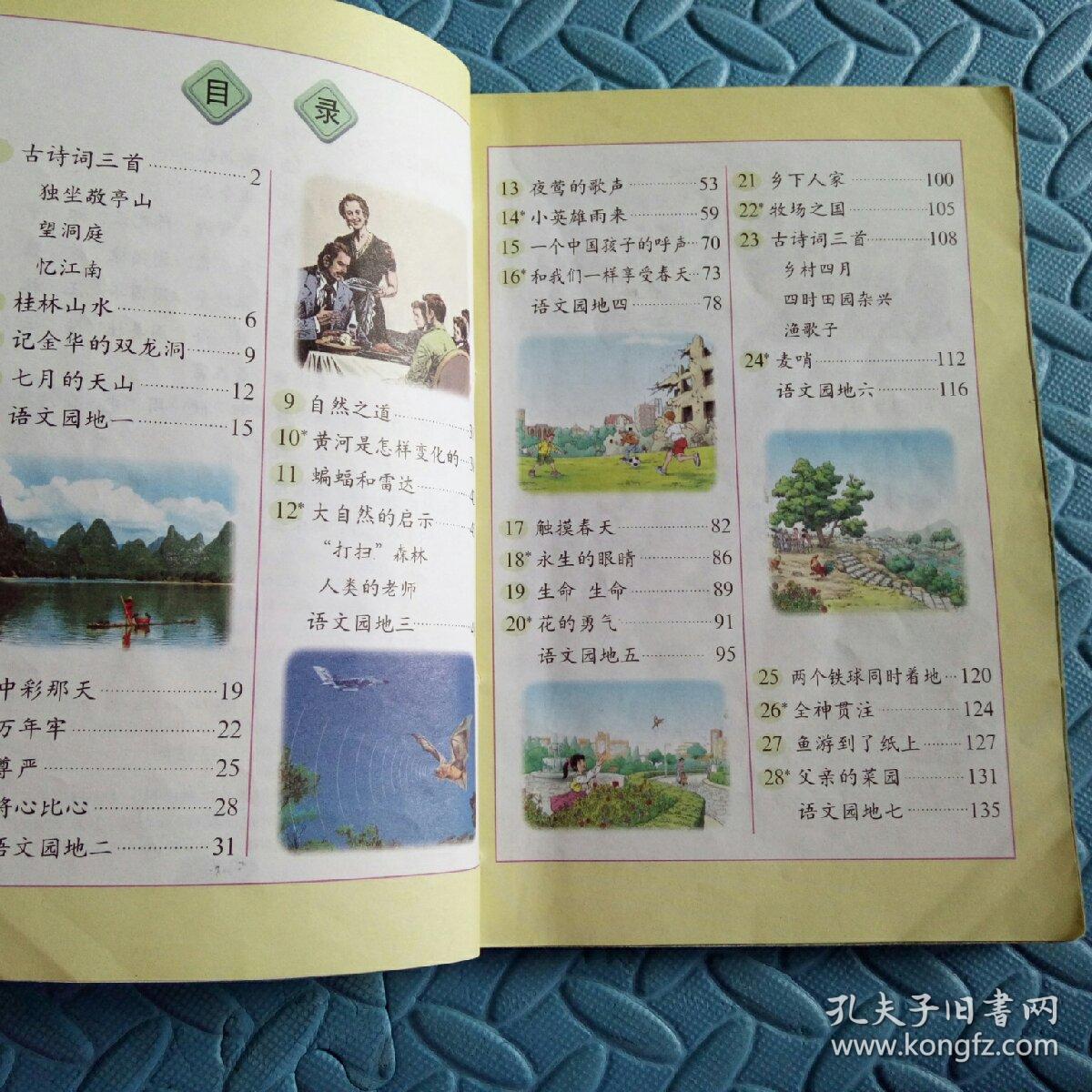 民易好运小学义务教育课程标准实验教科书语文四年级下册