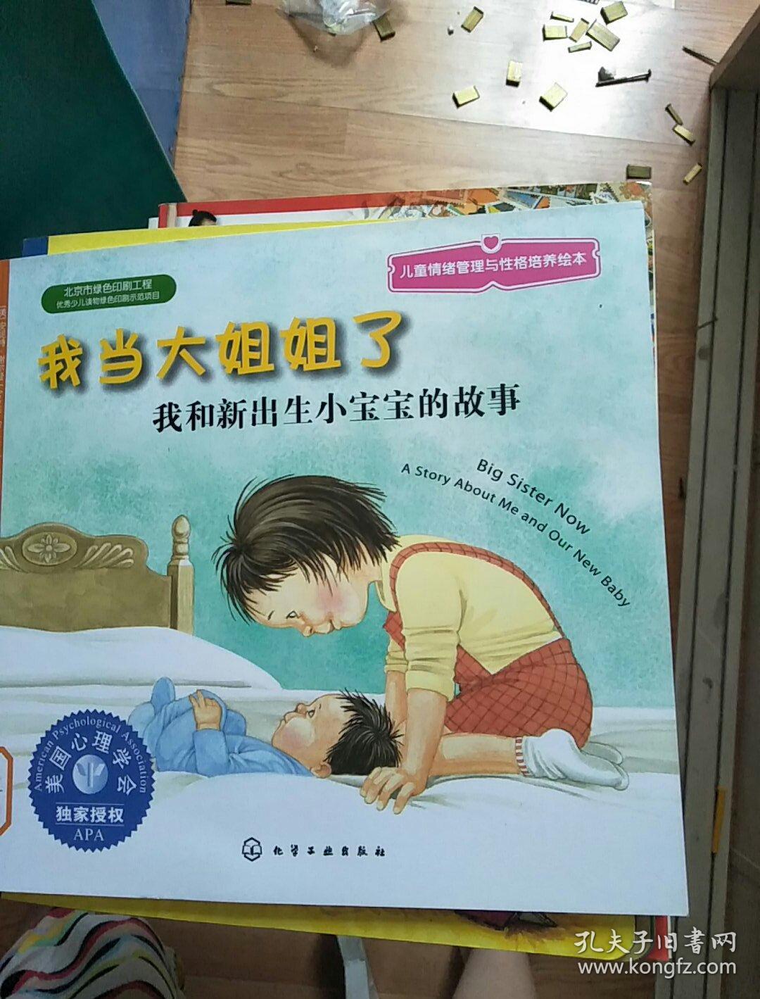 儿童情绪管理与性格培养绘本:我当大姐姐了:我和新出生小宝宝的故事