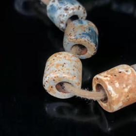 乡下偶遇千年蛇皮老玛瑙尺寸:10毫米*54颗