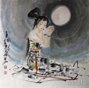 国家一级美术师,中国仕女画研究会副会长▲▲薛林兴▲▲国画精品