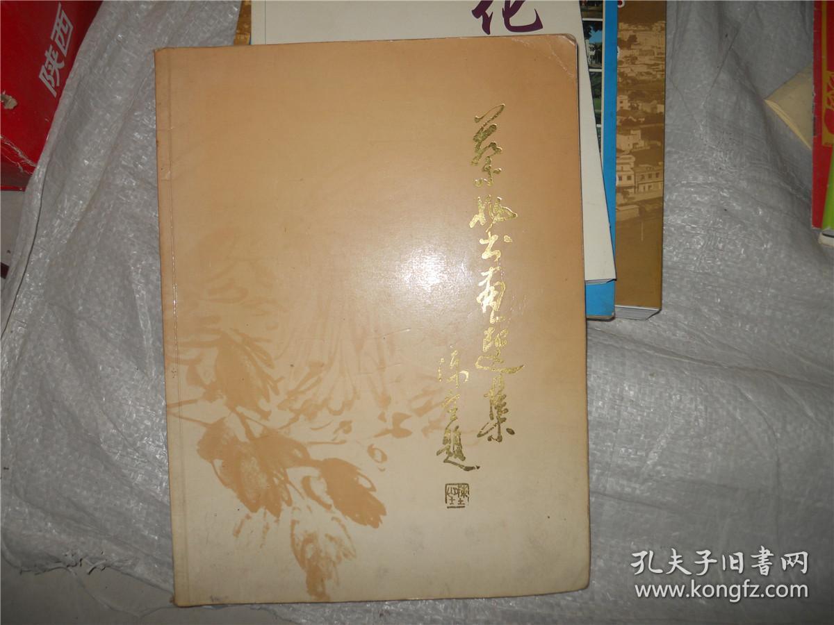 蔡非书画选集 签赠本