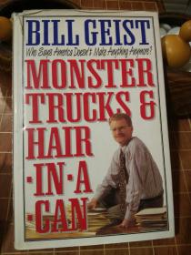 Monster Trucks & Hair-in-a-can 英文原版 精装本