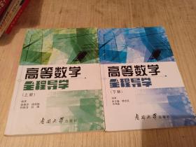 高等数学全程导学上下册
