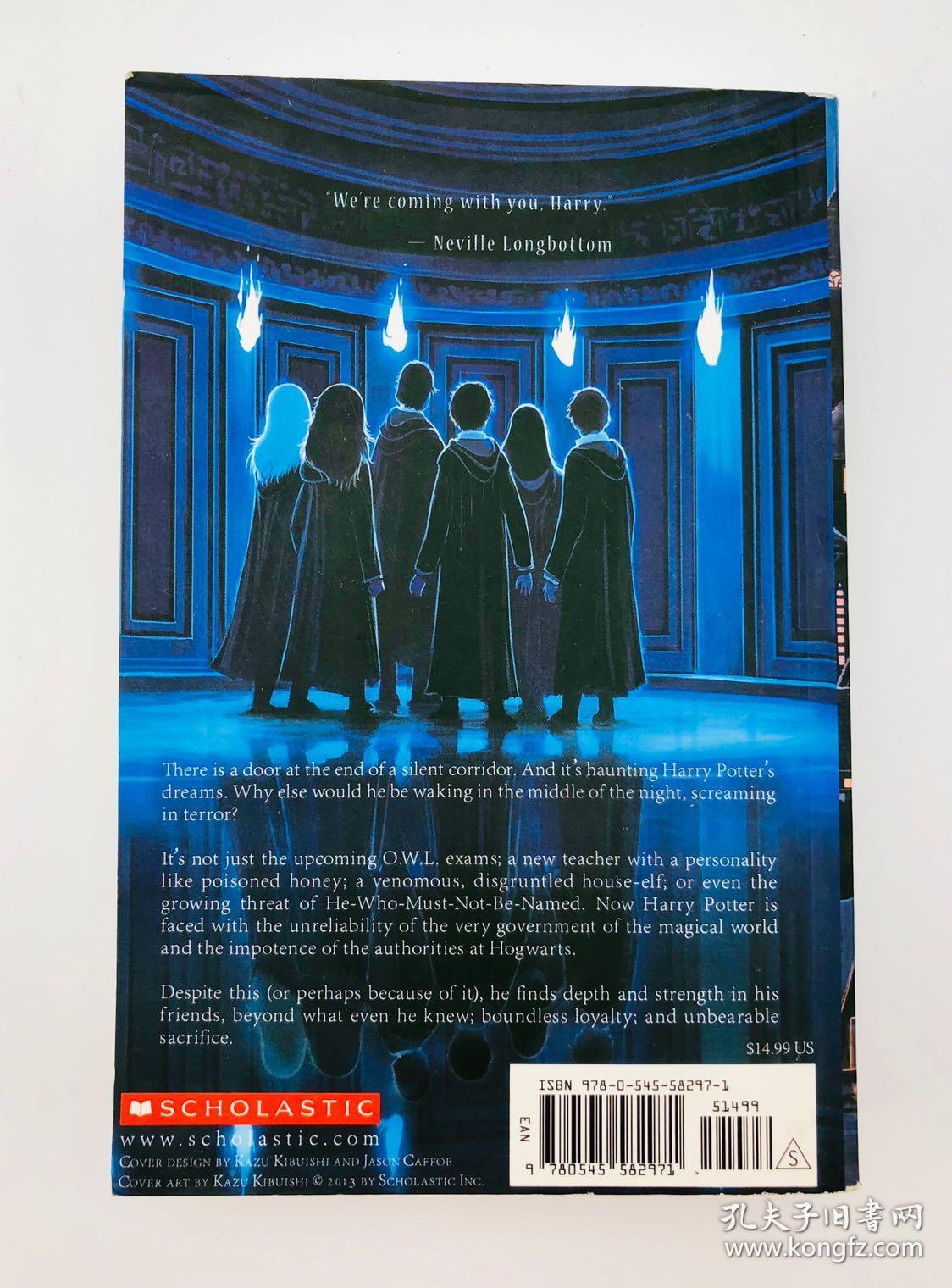 harrypotterandtheorderofthephoenix第五部哈利波特与凤凰社英文原版