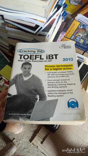 Cracking the TOEFL Ibt with CD, 2013 Edition (College Test Preparation)