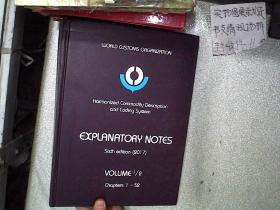 HARMONIZED SYSTEM EXPLANATORY NOTES  2017  协调制度说明  16开