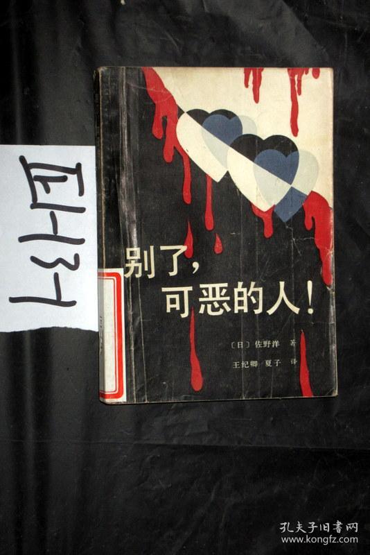 别了,可恶的人(日)佐野洋 著 王纪卿 夏子 译