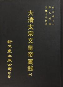 大清太宗文皇帝实录(2册)