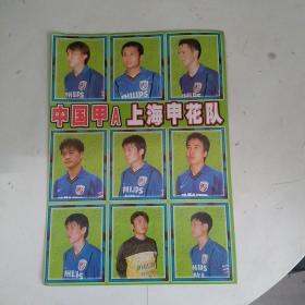 中国甲A  上海申花队(明星卡)