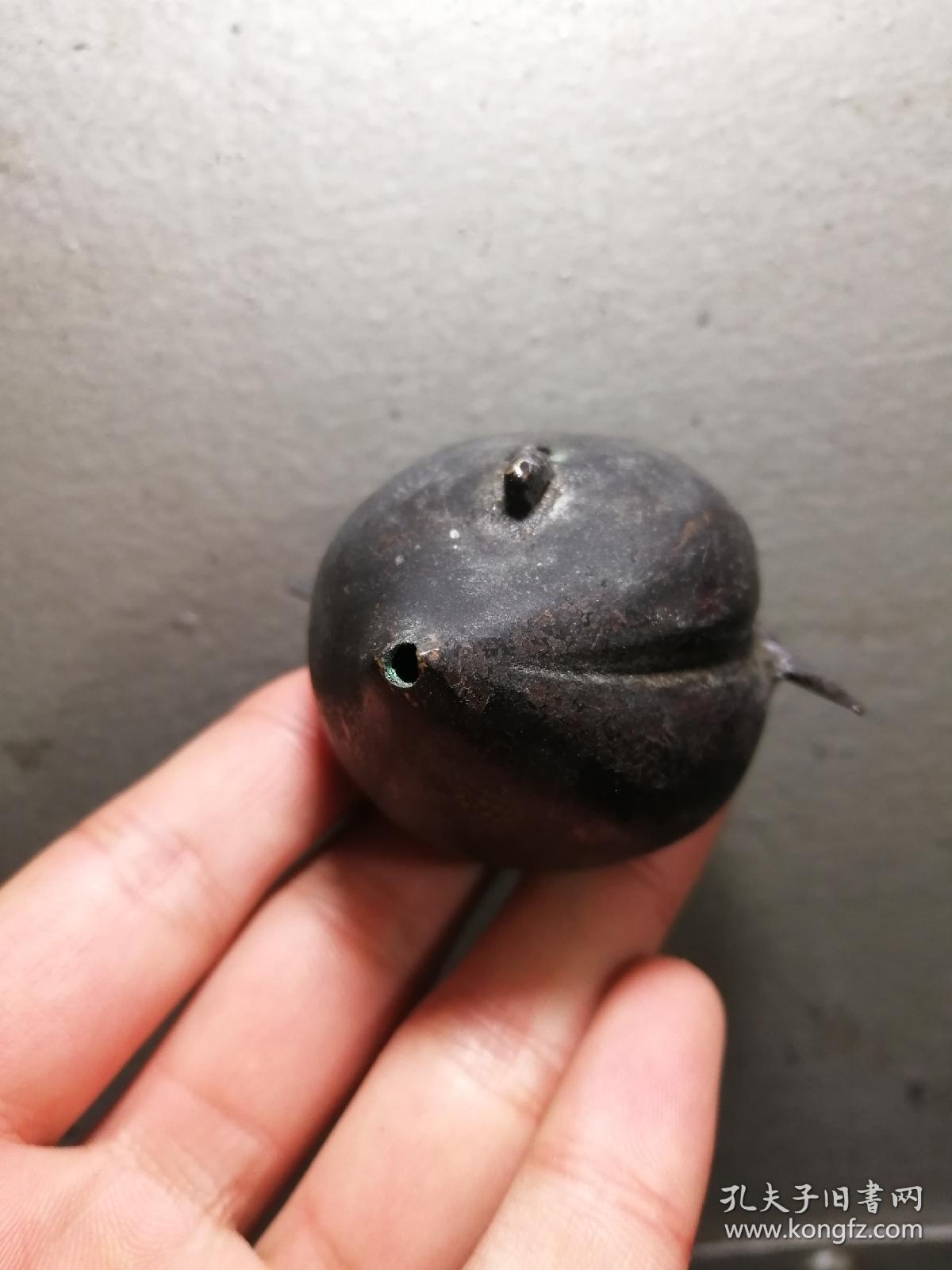 清代文房铜水滴