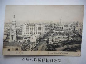 黑白老照片：老上海全景