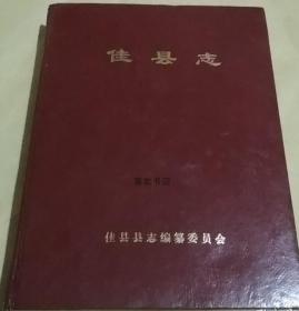 佳县志 佳县县志编纂委员会 1994版 正版