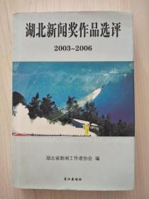 湖北新闻奖作品选评2003-2006