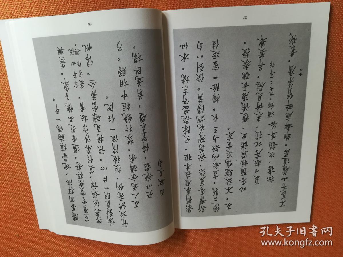 启功书画絮语墨迹 16开本。全是启功先生手写