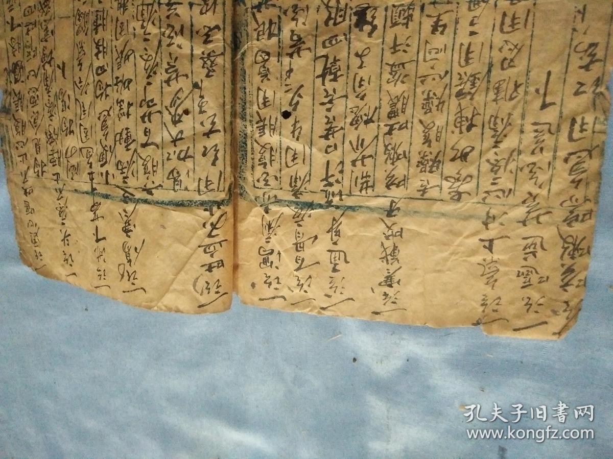 清代手抄中医妇科良方,内有治病秘方.