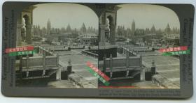 清末民国立体照片---民国时期印度马德拉斯法庭法院古建筑