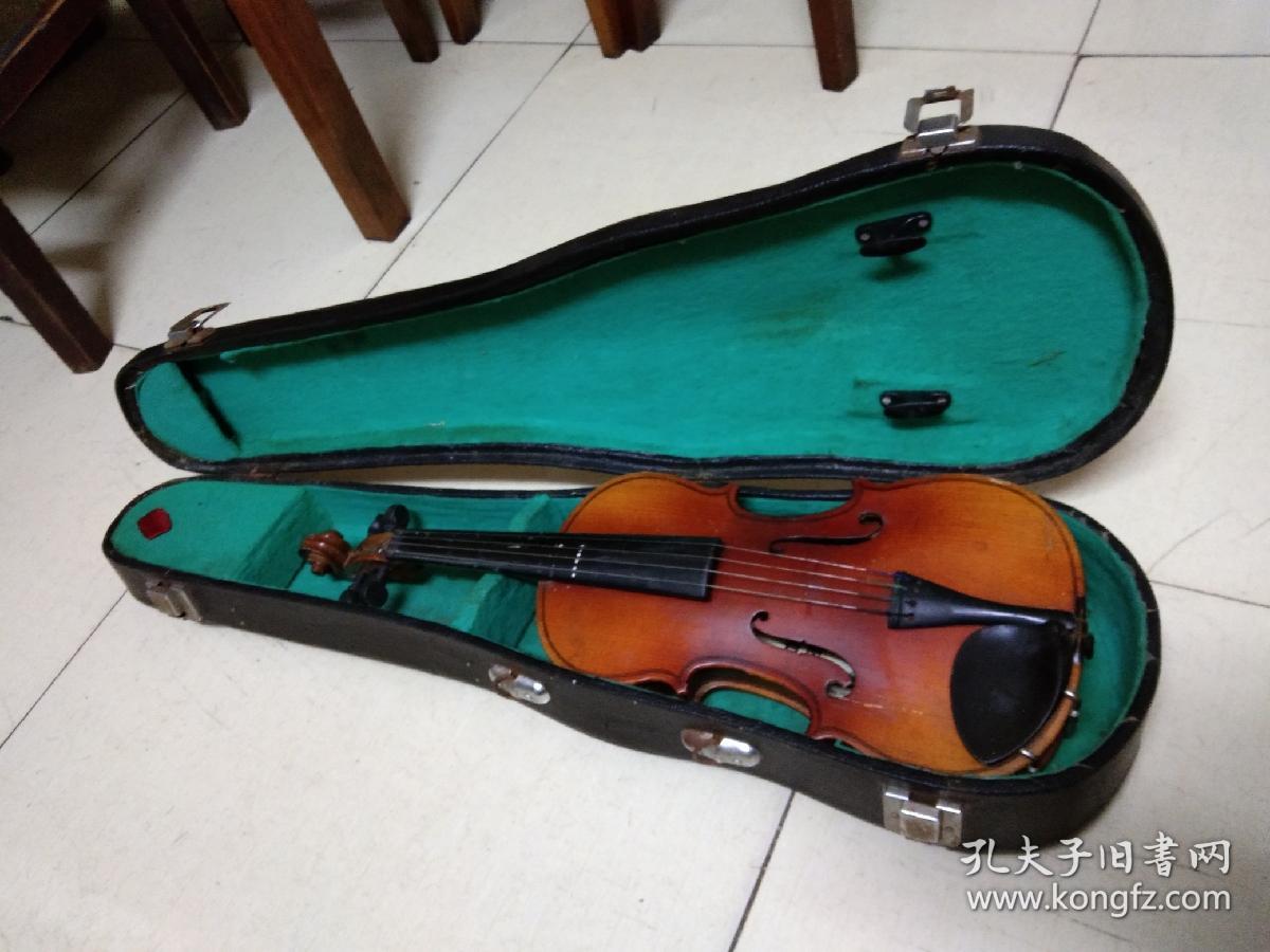 怀旧收藏老物件乐器百灵牌小提琴.邮费20元火到付