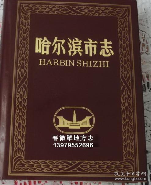哈尔滨市志 财政 税务 审计 黑龙江人民出版社 1996版 正版