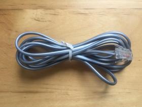rj11 二芯电话线 2米(cob)