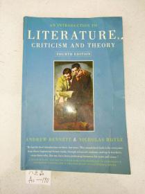 AN INTRODUCTION TO LITERATURE,CRITICISM AND THEORY   文学、批评与理论导论   稀缺本