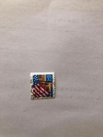 邮票：美国国旗