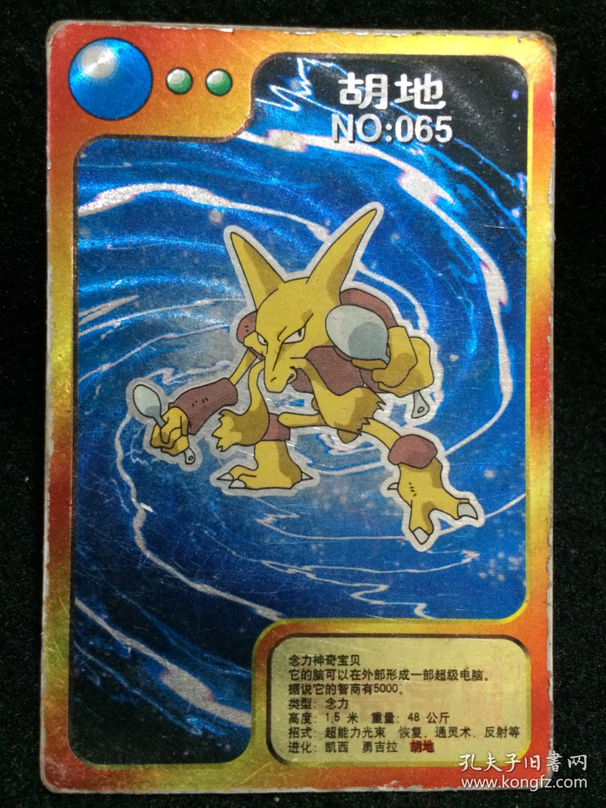 神奇宝贝065胡地