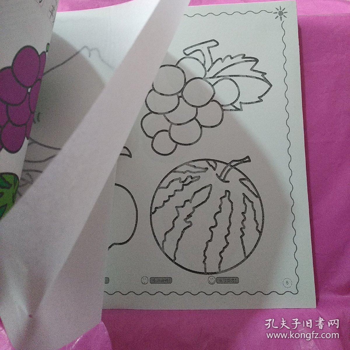 儿童蒙纸学画大王(水果)