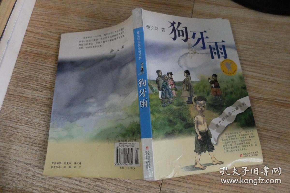 狗牙雨:曹文轩纯美小说系列