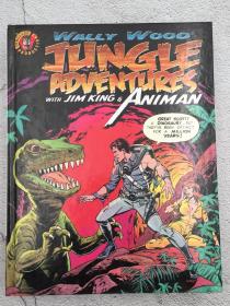 Wally Wood: Jungle Adventures W/ Animan （Vanguard Wallace Wood Classics）