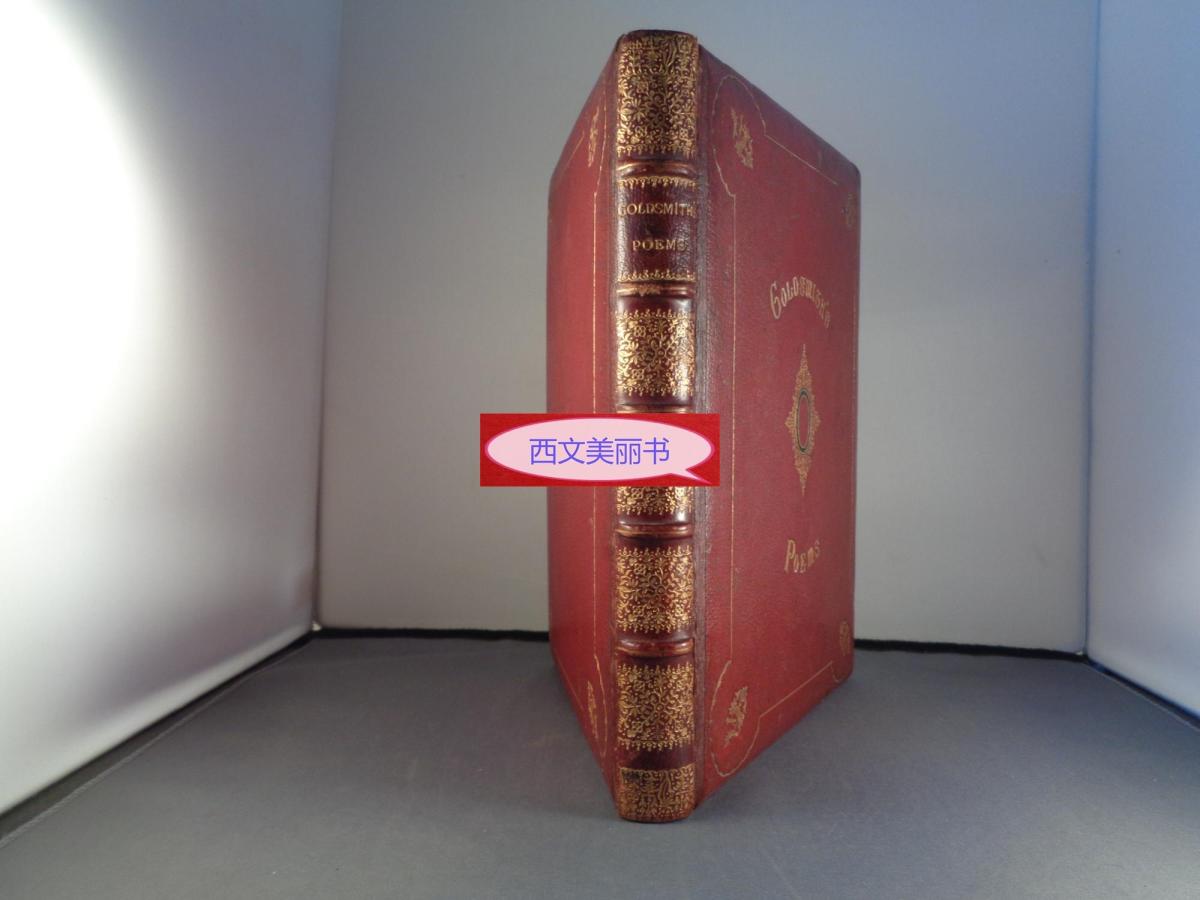 【包邮】1877年版《奥利弗戈尔德史密斯诗集 the poems of oliver