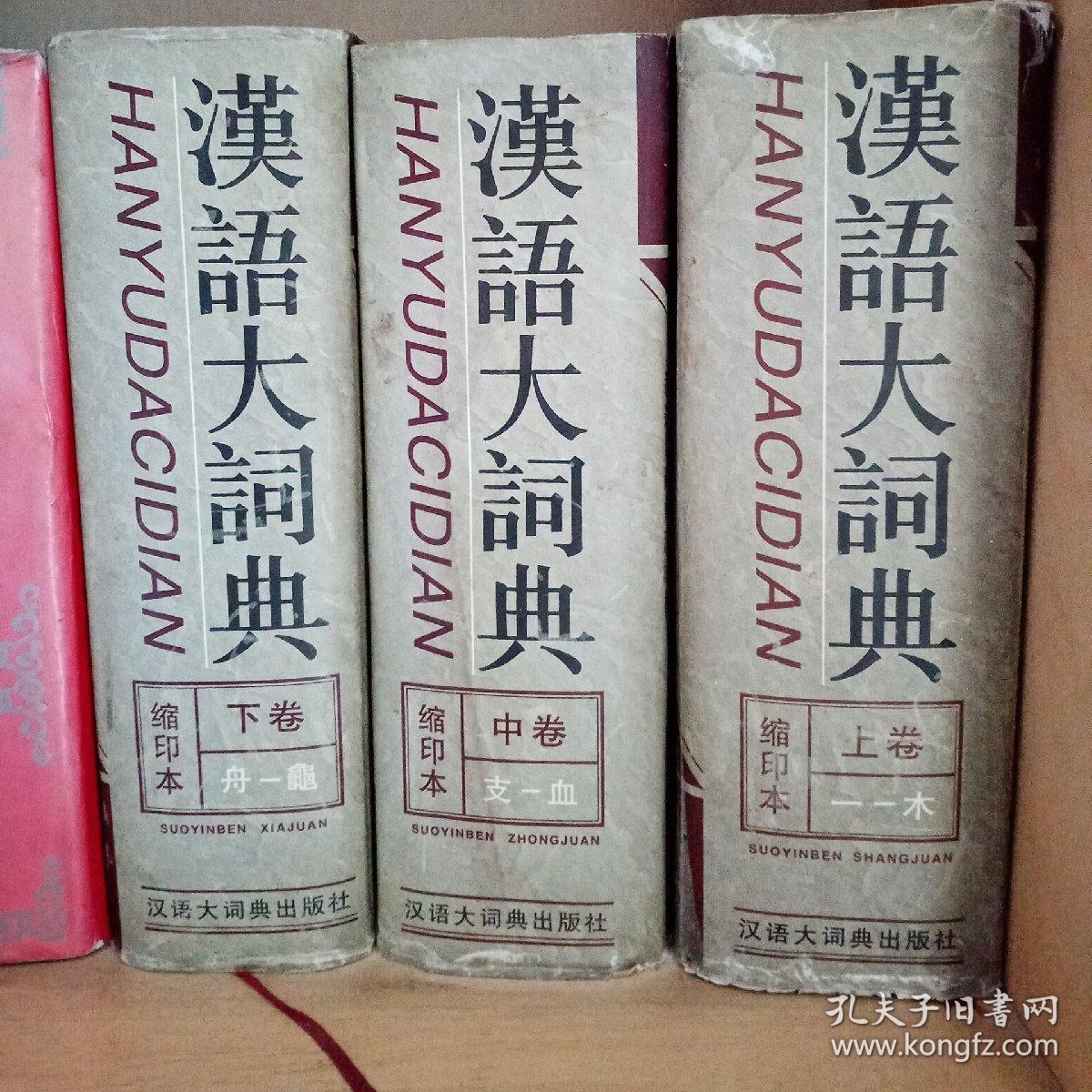 汉语大词典:缩印本