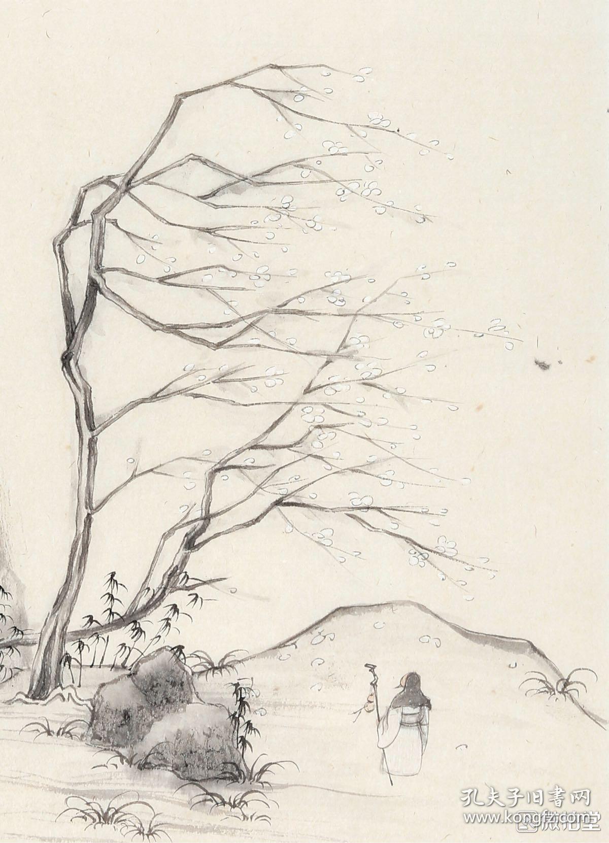 凌中翔精品国画立轴朱冕诗意图1尺寸692cm345cm2作品声明作品装裱场景