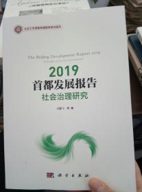2019首都发展报告：社会治理研究