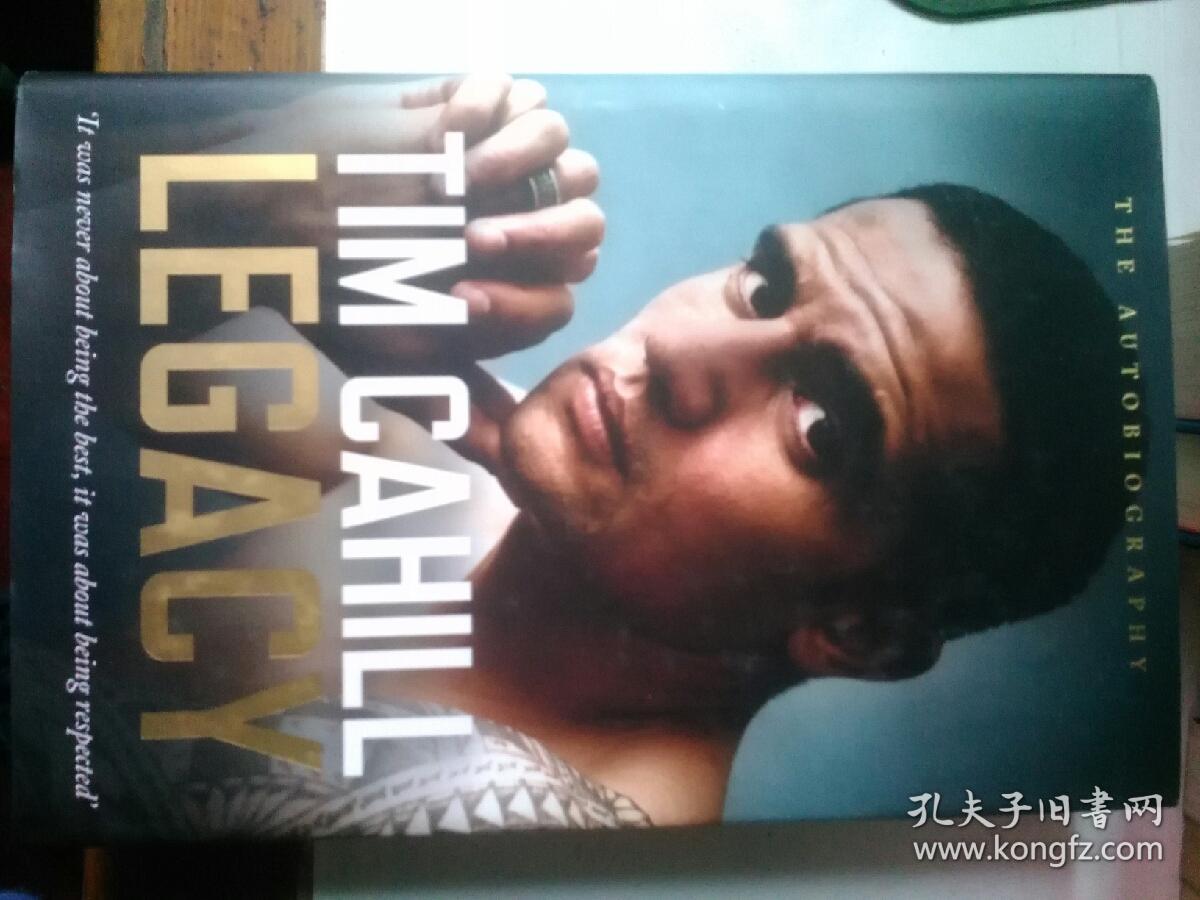 Legacy: The Autobiography Of Tim Cahill