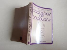 SOCIOLOGY OF SOCIOLOGY：社会学