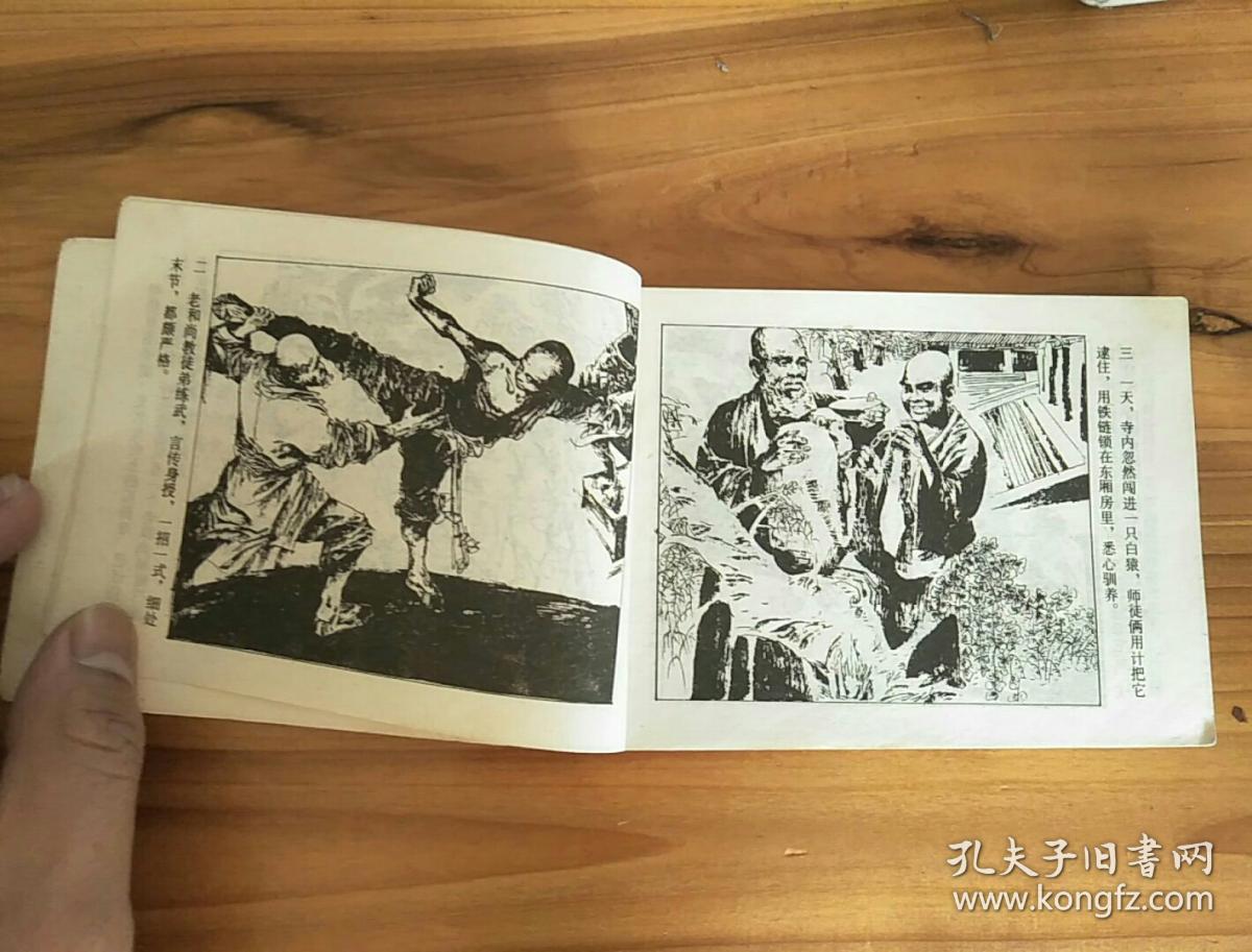 连环画;猴拳