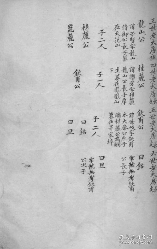 许氏家谱 (电) d 杭州钱塘 静庵公支 (静庵公